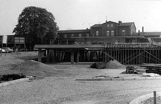 Baustelle des Busbahnhofs an der Wilhelmstraße